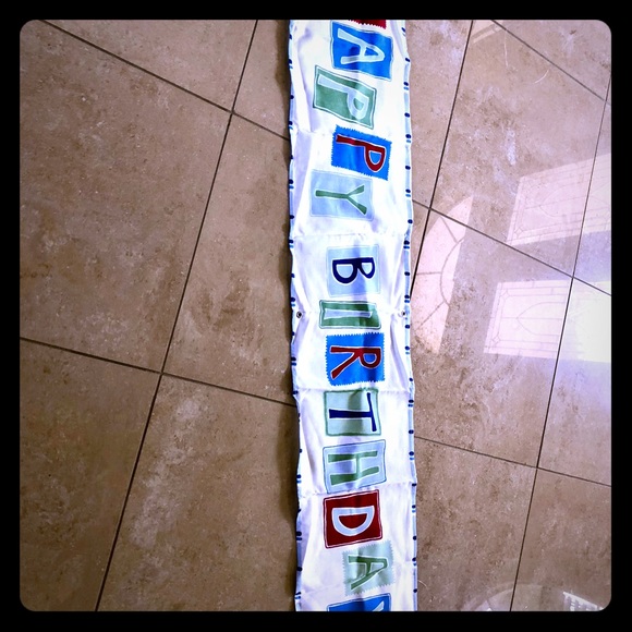 Pottery Barn Kids Accessories Birthday Banner Poshmark